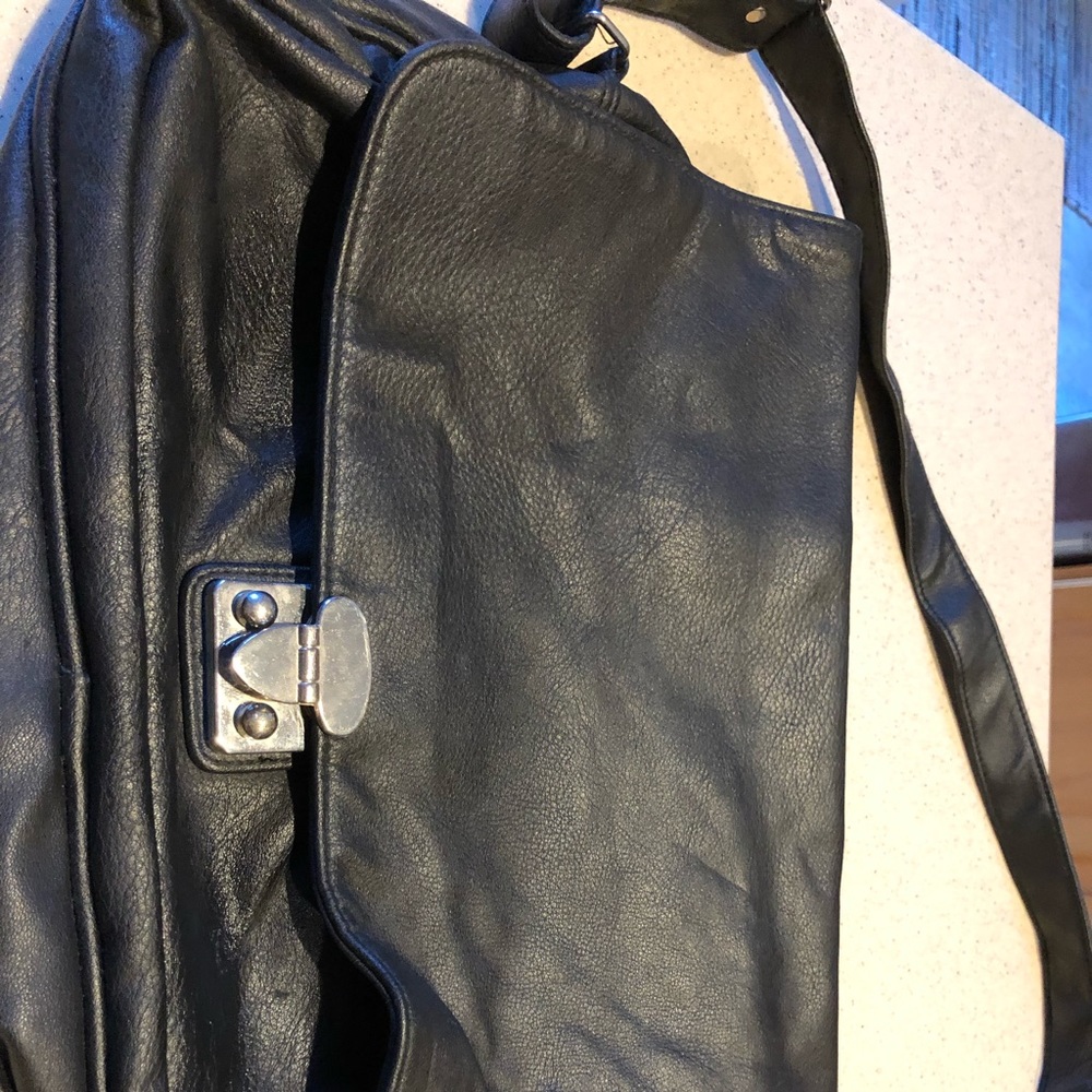 Black Leather Bag